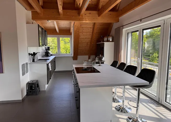 Moderne Ferienunterkunft/wohnung Διαμέρισμα Burgthann